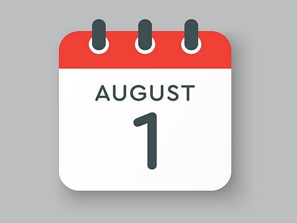 1 august new guidelines changes