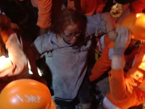 60 year old woman rescued