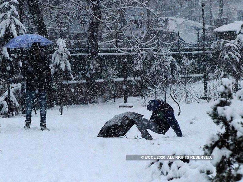 उत्तराखंड,हिमाचल में मौसम की पहली बर्फबारी ने बढ़ाई ठंड, बर्फ की चादर में लिपटी वादी, देखें तस्वीरें, VIDEO