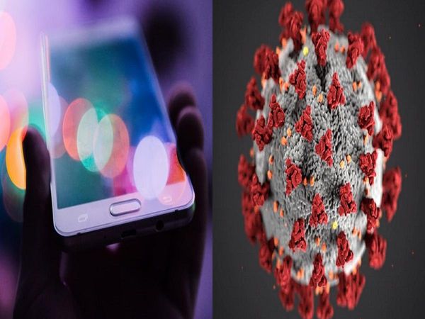 Does corona spread through mobile phones