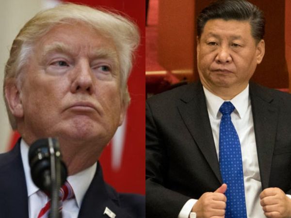 Donald Trump and Xi Jinping