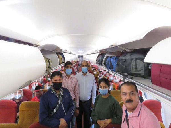 Flight carrying 87 Indians and 2 Nepalese nationals from Afghanistan lands in Delhi