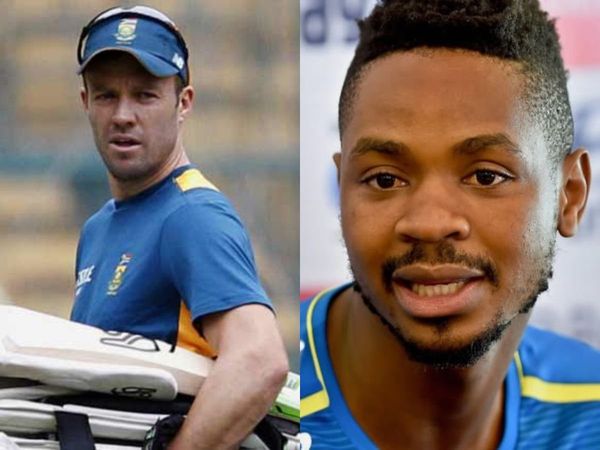 AB De Villiers and Khaya Zondo