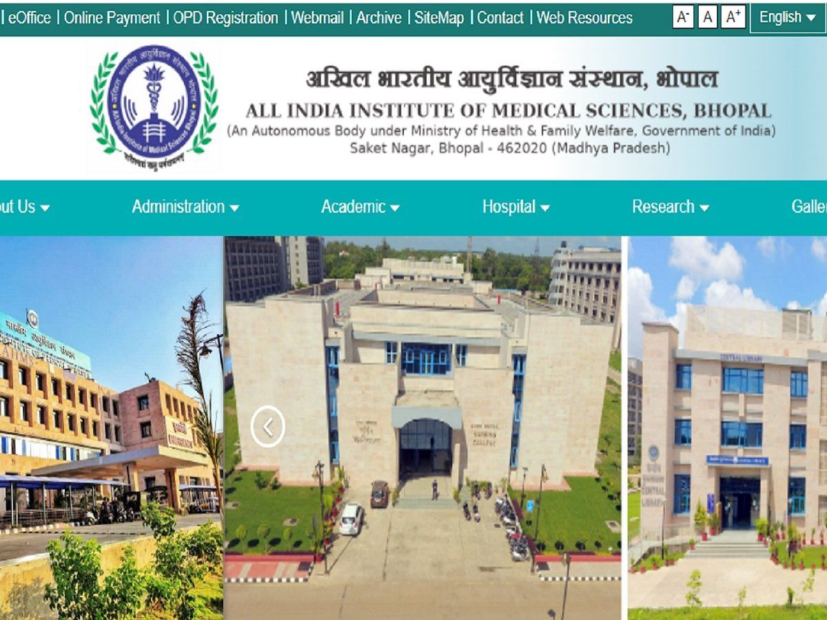 Aiims Bhopal Recruitment Of Contractual Staff/ Aiims Job - YouTube