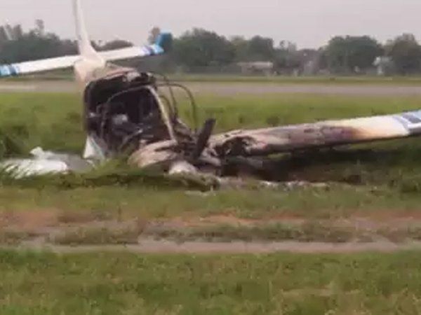 MP के सागर में ट्रेनी विमान हुआ दुर्घटनाग्रस्त, ट्रेनर और सीख रहे युवक की मौत