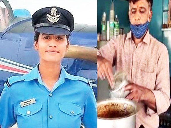वाह क्या बात है! एक चाय बेचने वाले की बेटी ने फ्लाइंग ऑफिसर बन पिता का सिर किया ऊंचा