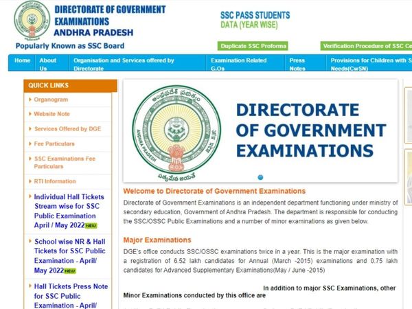AP SSC, 10th Result 2022