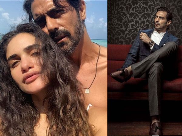 Arjun Rampal with girlfriend Gabriella Demetriades