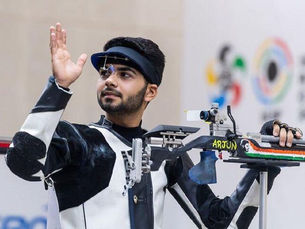 Arjun Babuta wins gold medal in ISSF Shooting World Cup
