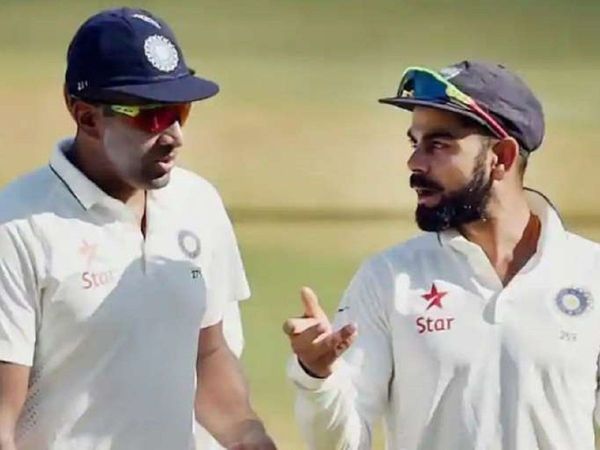 Ravichandran Ashwin and Virat Kohli