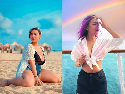 Aashika Bhatia Transformation, Aashika Bhatia Transformation Pictures