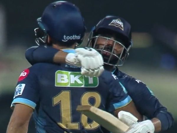 Abhinav Manohar with Rahul Tewatia