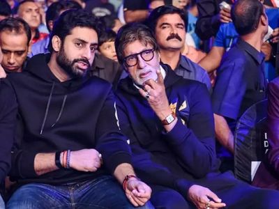 Abhishek Bachchan and Amitabh Bachchan