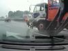 Accident Video Bike Slipped On The Road And Truck came Then What Happened Watch Shocking Video