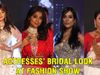 Ramp Walk in a bridal look: From Mahima Chaudhry Bhagyashree to Amrita Rao and Shriya Saran look-