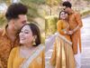Afsana Khan and Saajz Haldi Ceremony, Afsana Khan and Saajz Haldi Ceremony Pictures