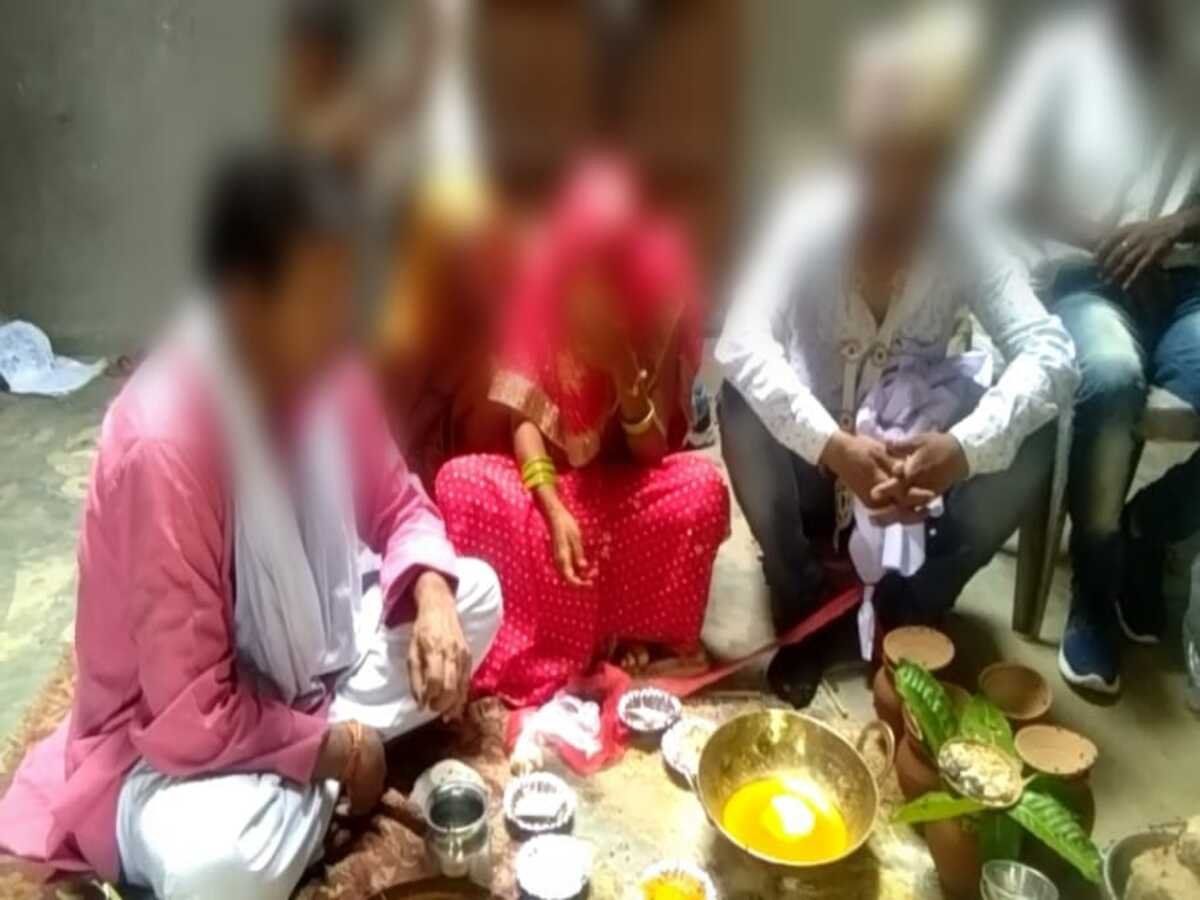 Agra Marriage: First wife created a ruckus at the Agra wedding ceremony  groom abscond |आगरा शादी समारोह में पहुंच पहली पत्नी ने किया हंगामा, दूल्हा  बारात लेकर फरार | Agra News (आगरा