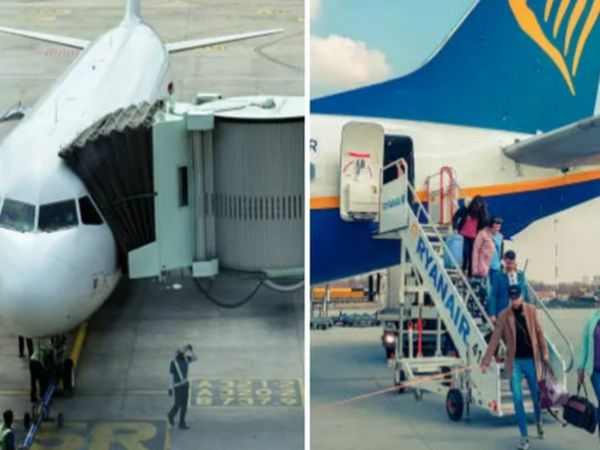 why some airlines use stairs and not air bridge to board passengers Here is resaon