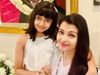 Aishwarya Rai and Aaradhya Bachchan 