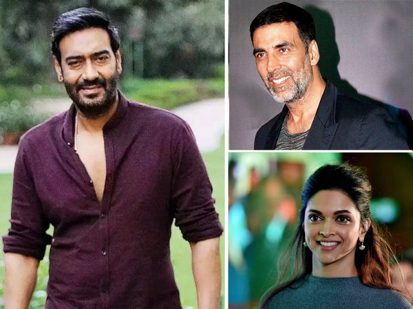 Ajay Devgn vs akshay kumar vs deepika padukone