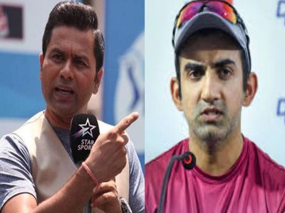 Akash Chopra Gautam Gambhir Akash Chopra Gautam Gambhir
