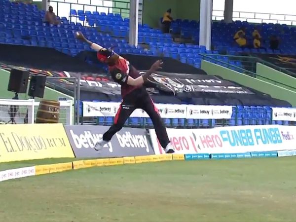 Akeal Hosein catch, CPL 2021