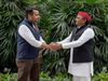 Akhilesh yadav and Jayant Chowdhery