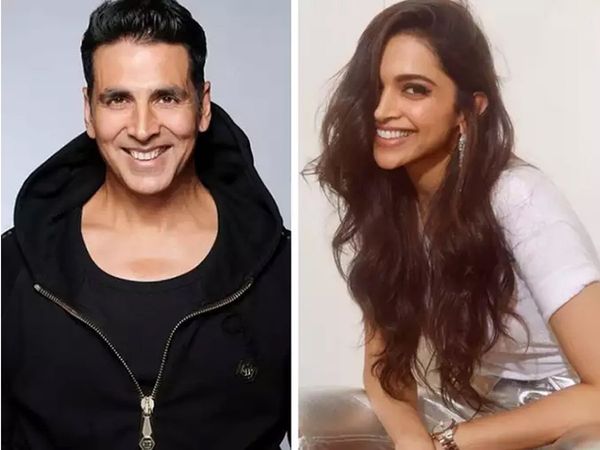 Akshay Kumar and Deepika Padukone