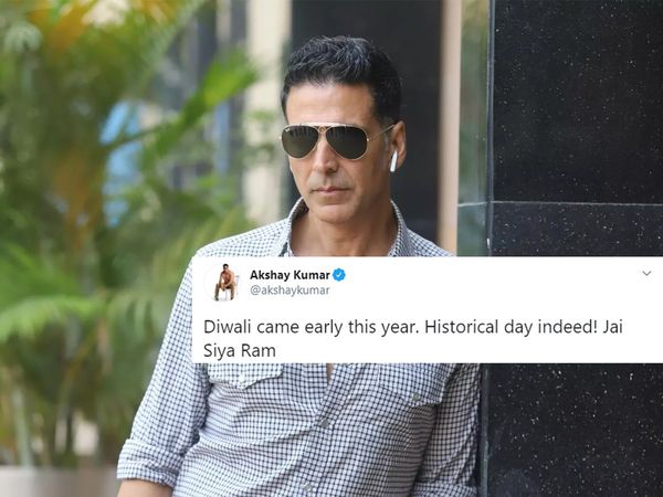 Akshay Kumar on Ram mandir Bhoomi pujan