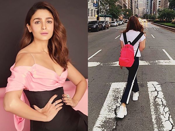 Alia Bhatt Red Backpack Price