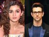 Alia Bhatt and Hritik Roshan