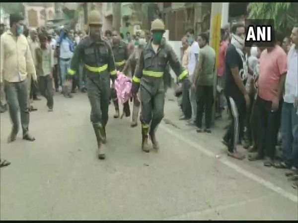 Aligarh Two persons dead and eight inured after explosion at a house in Delhi Gate