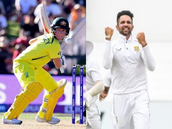 Alyssa Healy and Keshav Maharaj