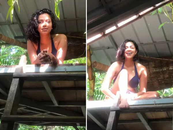 Amala Paul in Bikini 