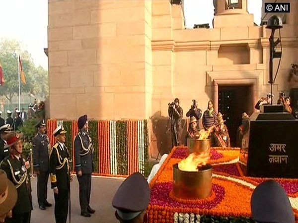 'Amar Jawan Jyoti' will be merged with the flame burning at the National War Memorial