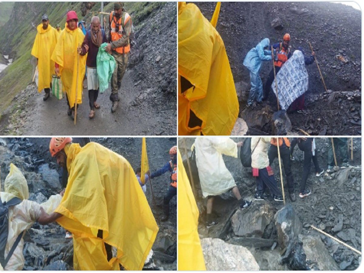 Amarnath Cloudburst Update: अब तक 15 की मौत, रेस्क्यू ऑपरेशन में जुटे सेना की 6 टीमें; 2 हेलीकॉप्टर और 2 डॉग स्क्वाड
