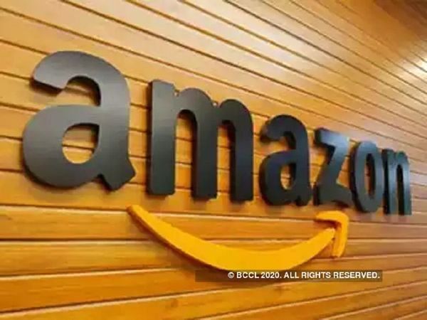 e-commerce company Amazon profit falls