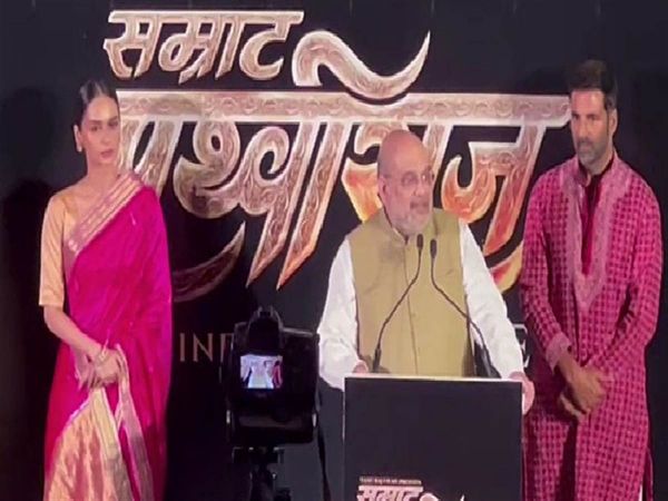Chaliye Hukum  Amit Shah quips at end of Samrat Prithviraj film screening