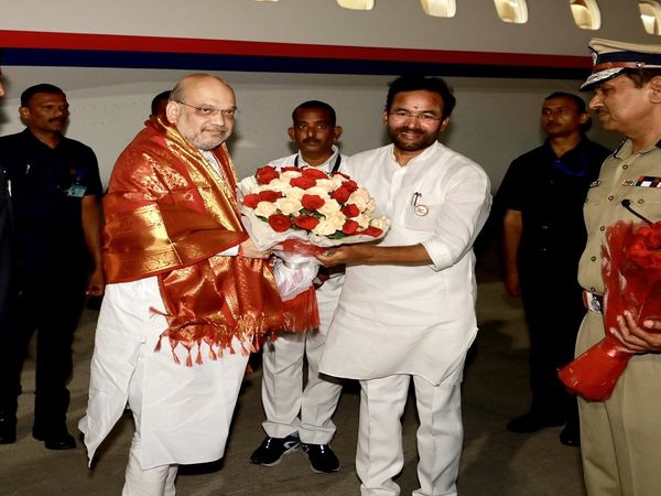 Amit Shah will attend Liberation Day celebrations in Hyderabad today