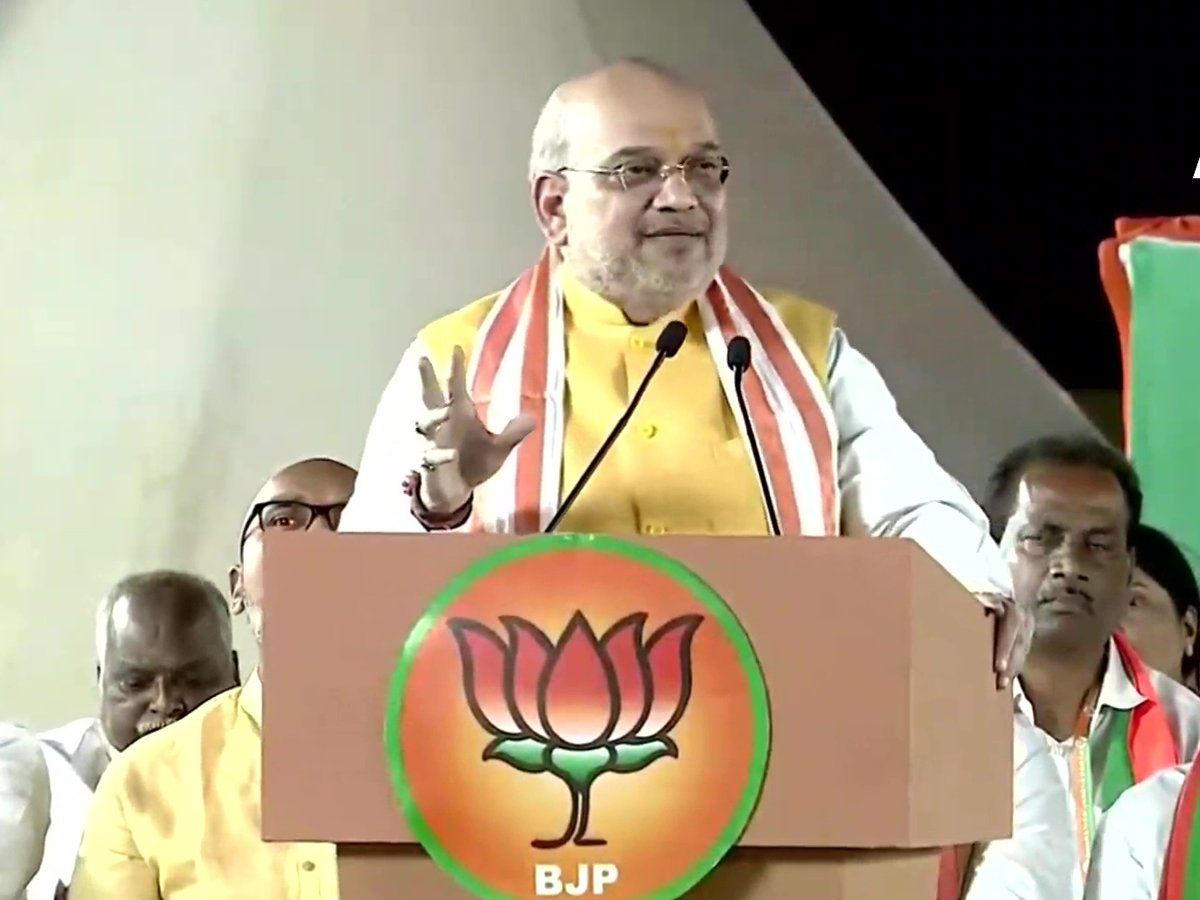 KCR तेलंगाना को बंगाल बनाना चाहते हैं, इसे रोकना होगा, अमित शाह बोले TRS की कार की स्टीयरिंग ओवैसी के पास है