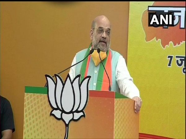 Home Minister & BJP leader Amit Shah addresses ‘Bihar Jansamvad Rally’ through video conferencing