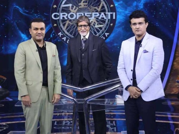 Amitabh Bachchan KBC Sehwag Sourav Ganguly