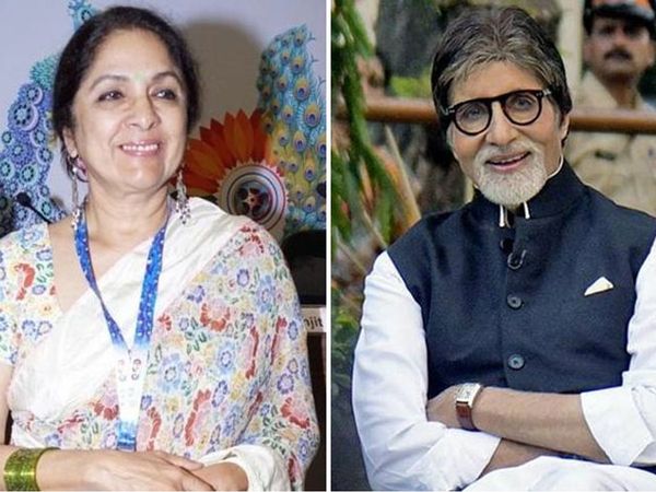 Amitabh Bachchan and Neena Gupta