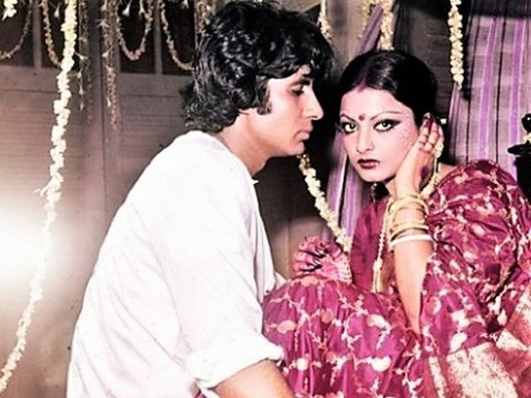 Amitabh Bachchan and Rekha