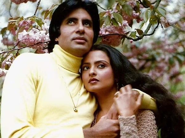 Amitabh Bachchan and Rekha