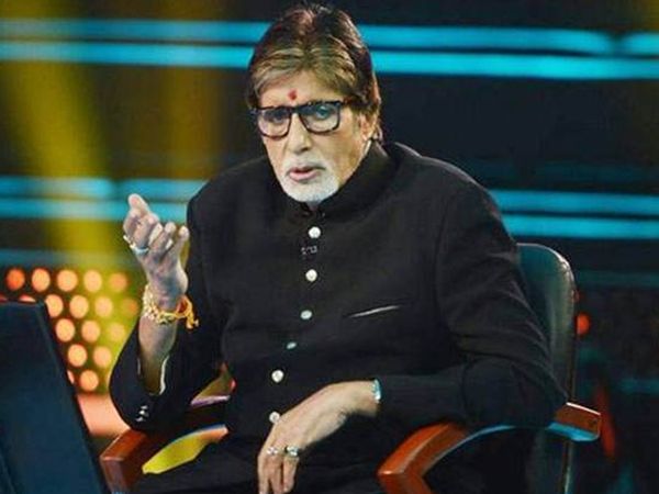 Amitabh Bachchan during KBC