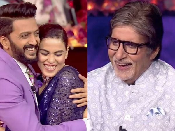 KBC 13 Shandar shukravar riteish Deshmukh and Genelia episode