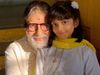 Amitabh Bachchan post for Aaradhya Bachchan