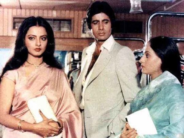 Amitabh Bachchan and Rekha