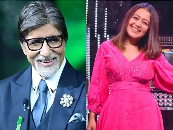 Amitabh bachchan and Neha Kakkar